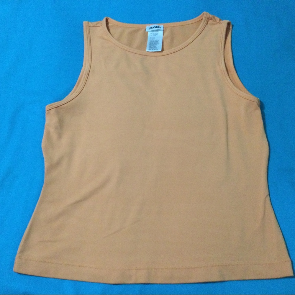 Danskin Women's Sleeveless Orange Tank Top